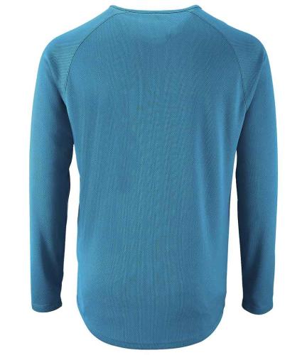 SOLS Sporty L/S T-Shirt - Aqua - 3XL